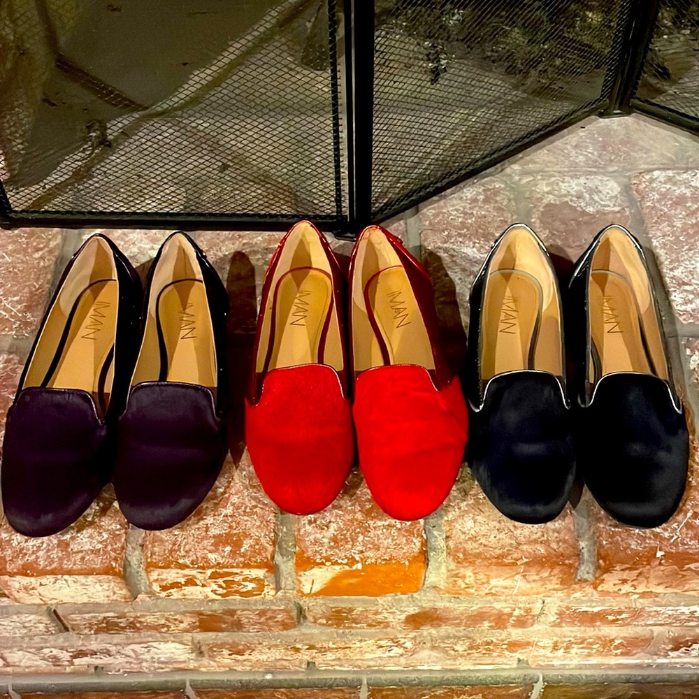 Sparkly loafers